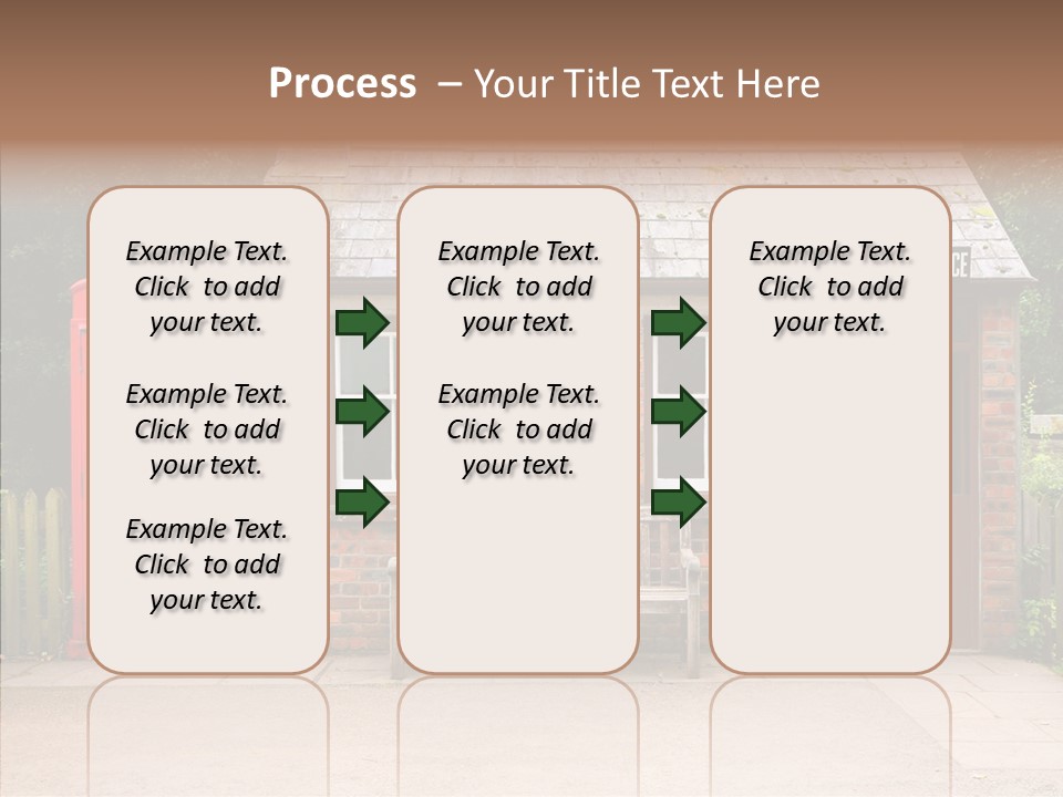 Female White Background Elder PowerPoint Template