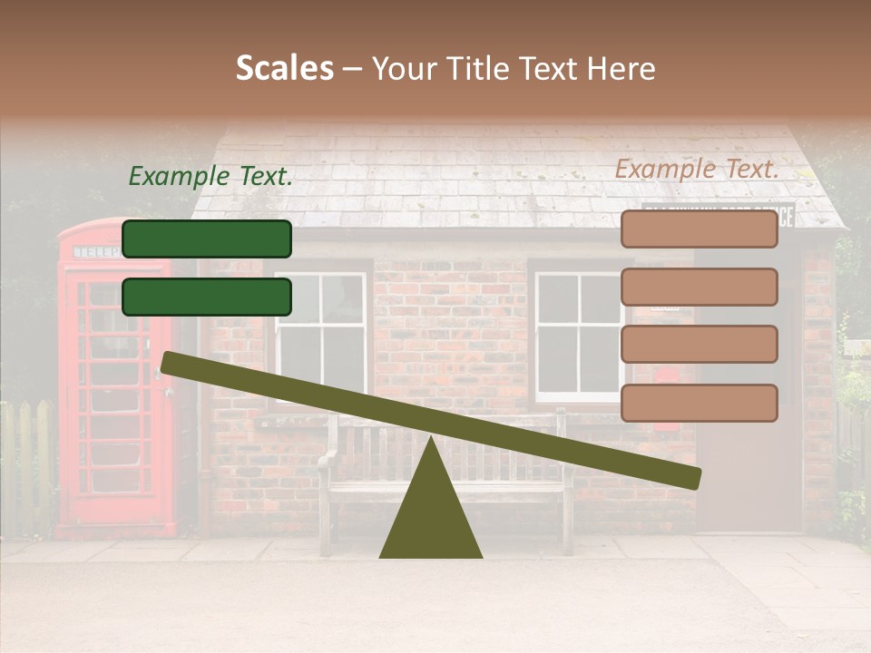 Female White Background Elder PowerPoint Template