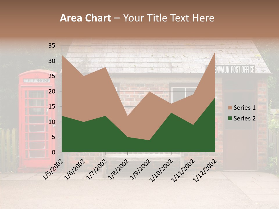 Female White Background Elder PowerPoint Template