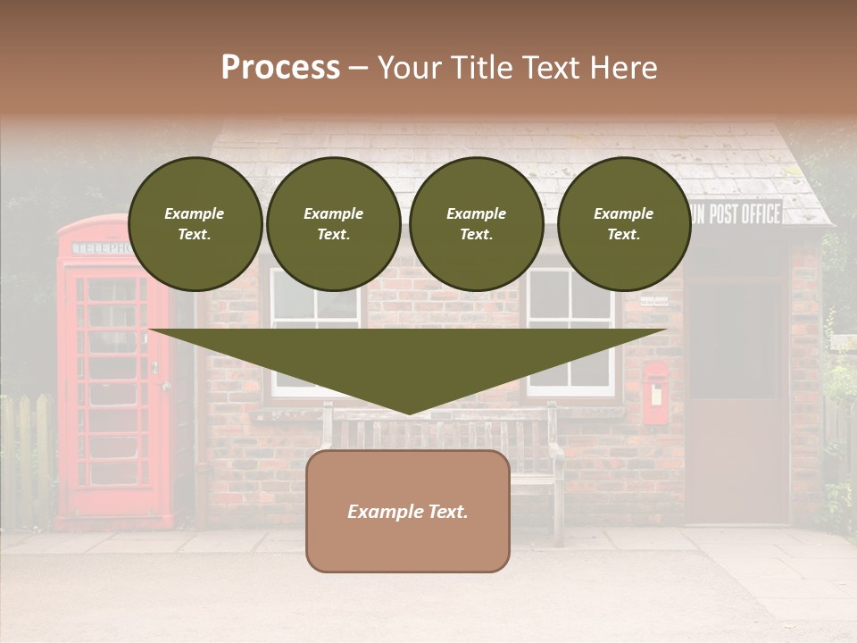 Female White Background Elder PowerPoint Template