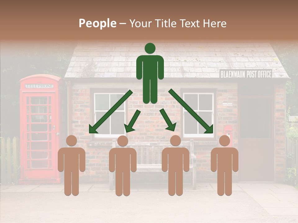 Female White Background Elder PowerPoint Template