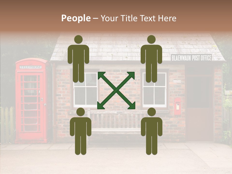 Female White Background Elder PowerPoint Template