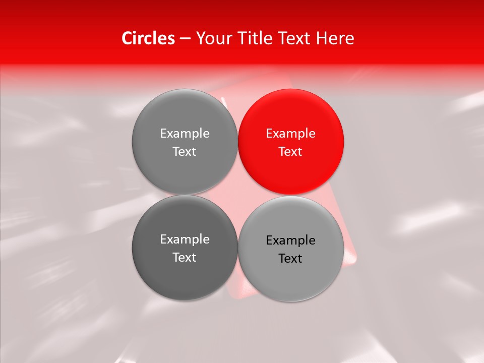 Touching Senior Assist PowerPoint Template