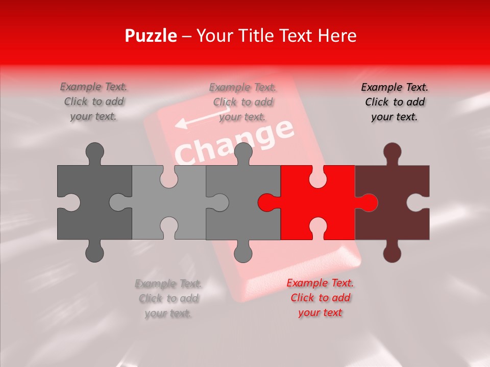 Touching Senior Assist PowerPoint Template