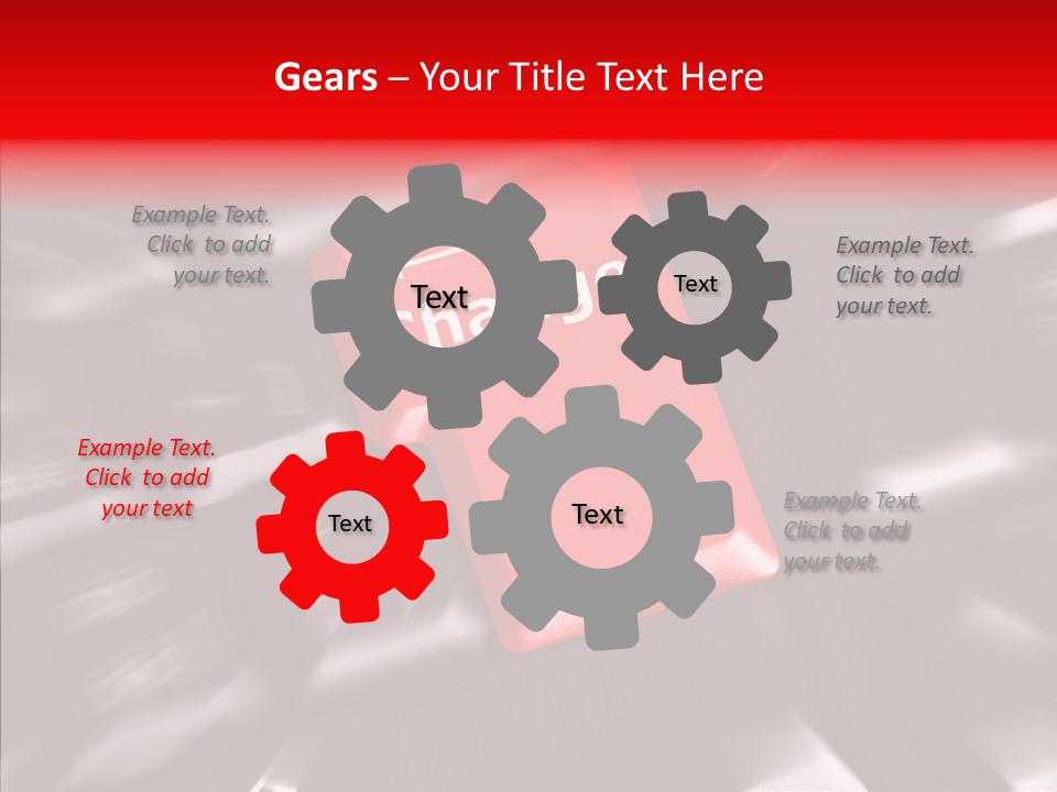 Touching Senior Assist PowerPoint Template