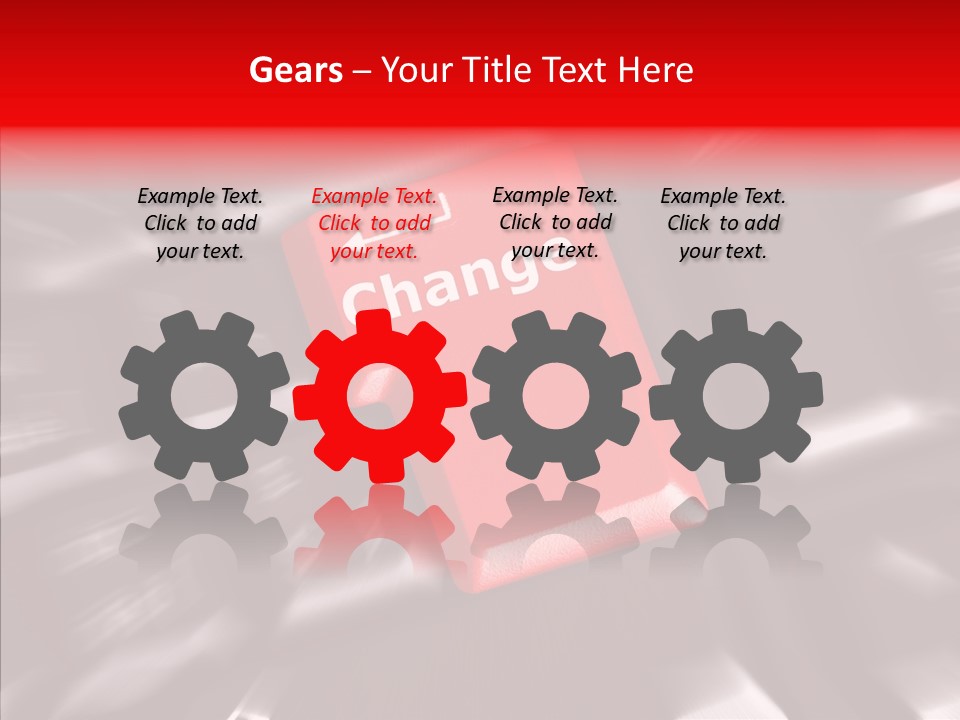 Touching Senior Assist PowerPoint Template