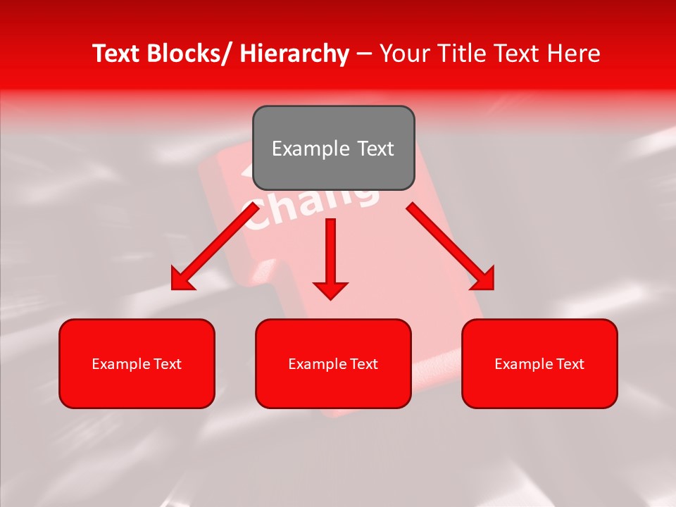 Touching Senior Assist PowerPoint Template