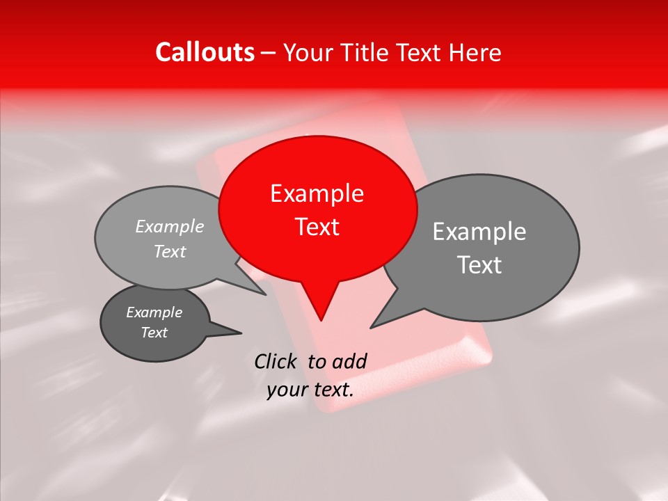 Touching Senior Assist PowerPoint Template