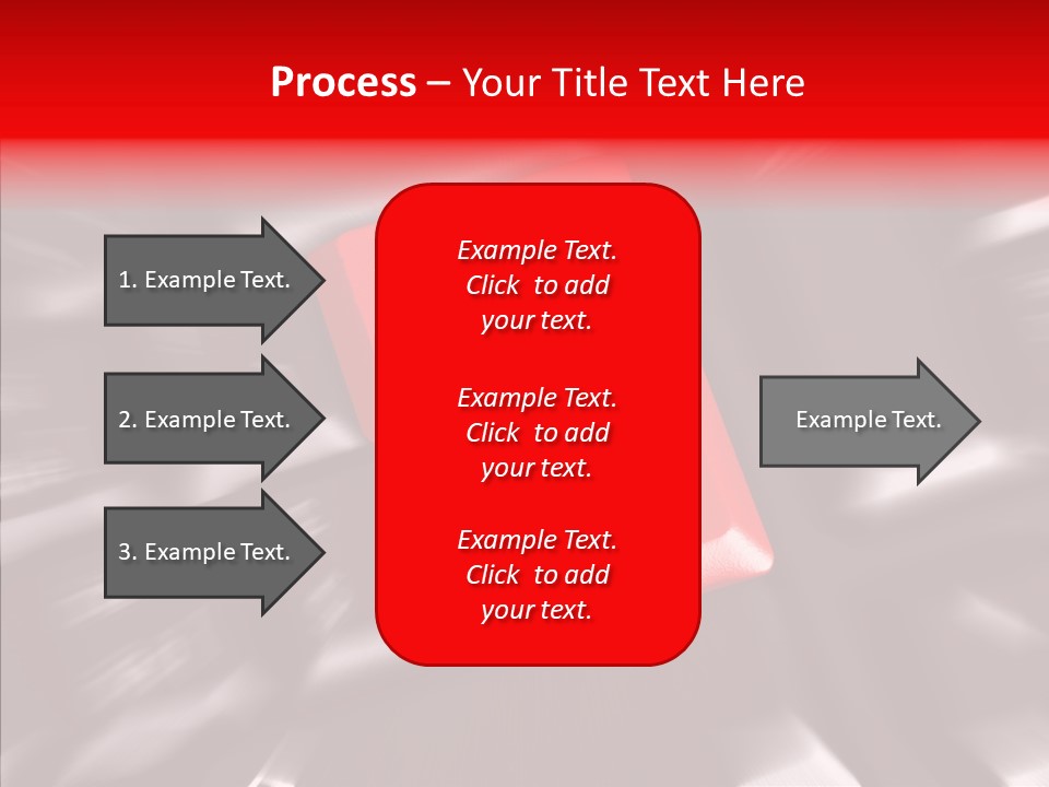 Touching Senior Assist PowerPoint Template