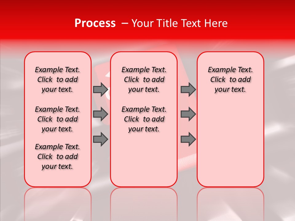 Touching Senior Assist PowerPoint Template