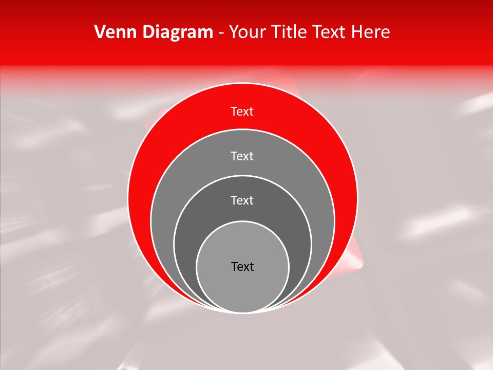 Touching Senior Assist PowerPoint Template