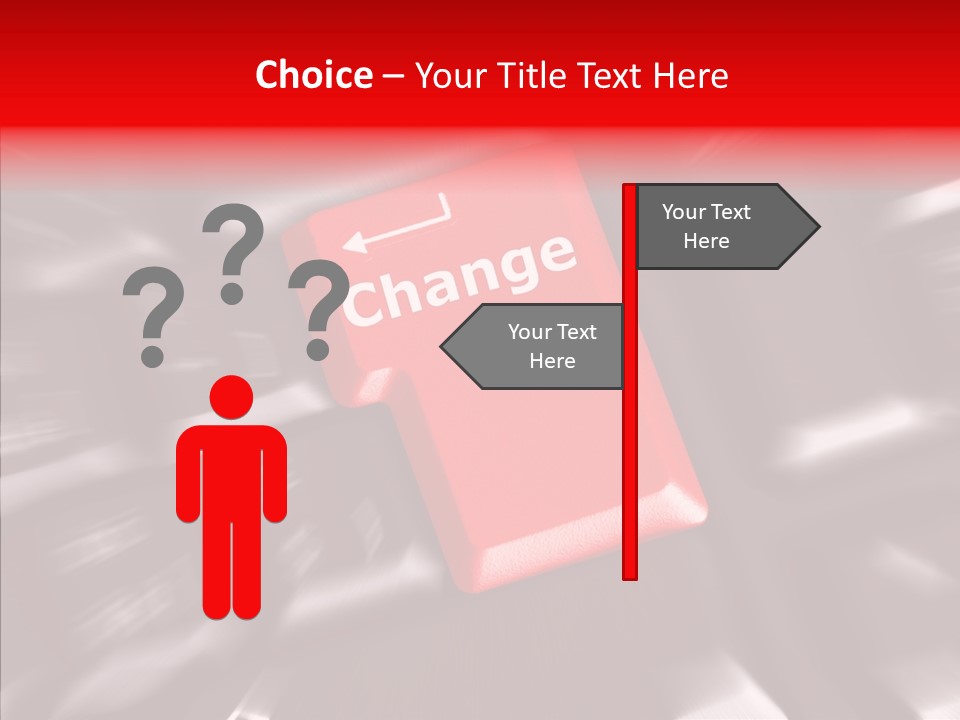 Touching Senior Assist PowerPoint Template