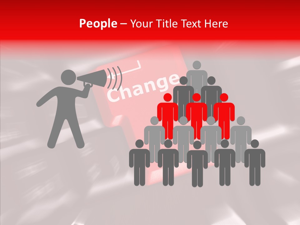 Touching Senior Assist PowerPoint Template