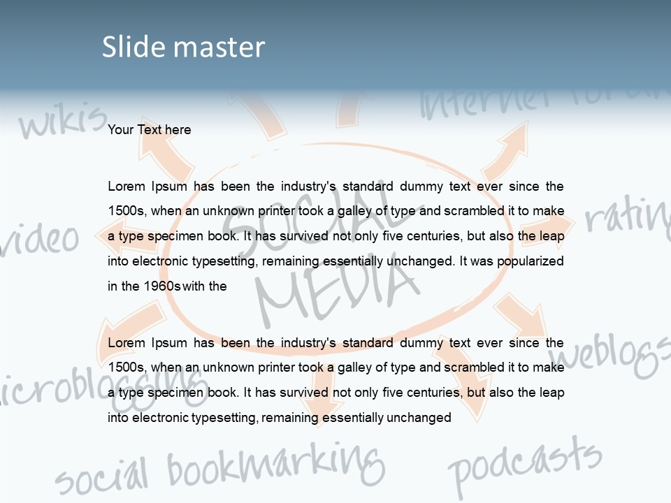 White Women Hold PowerPoint Template