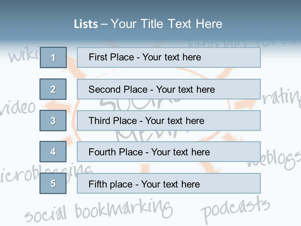 White Women Hold PowerPoint Template