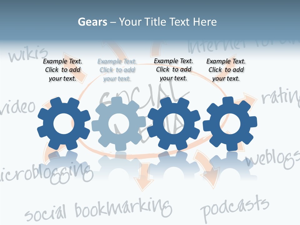 White Women Hold PowerPoint Template