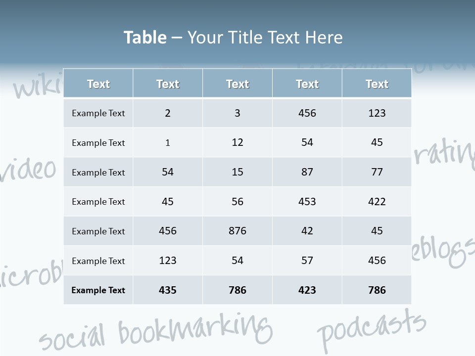 White Women Hold PowerPoint Template
