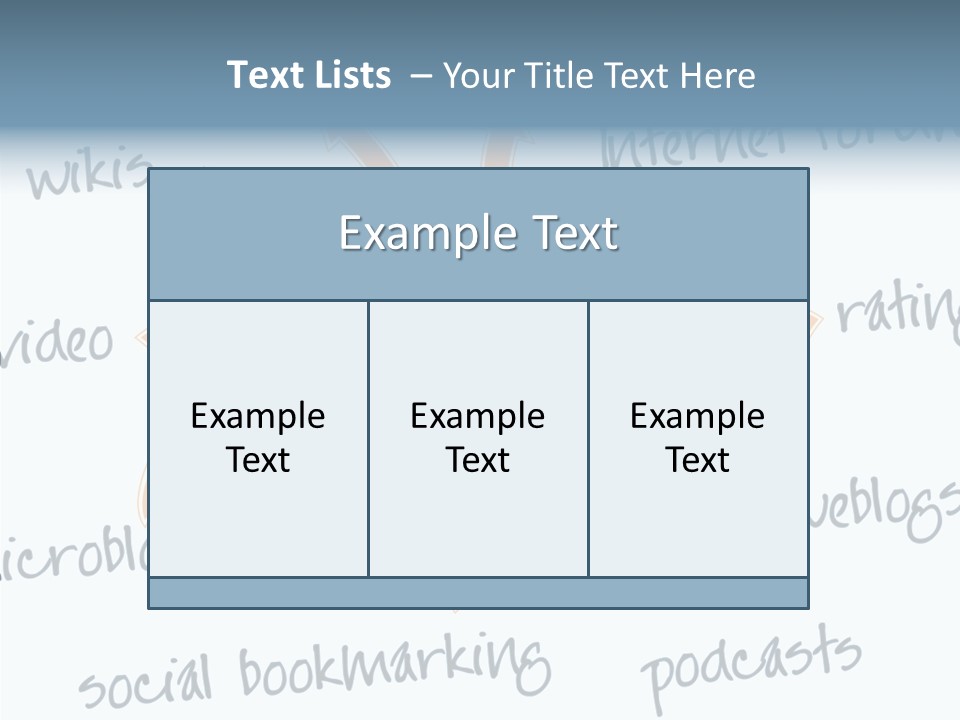 White Women Hold PowerPoint Template