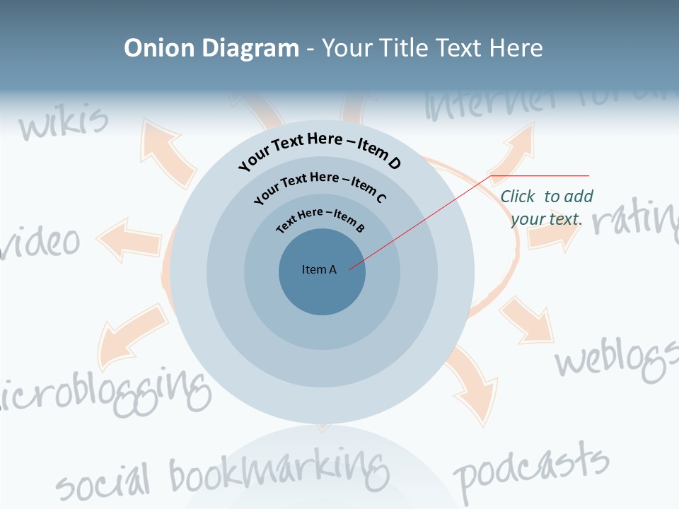 White Women Hold PowerPoint Template