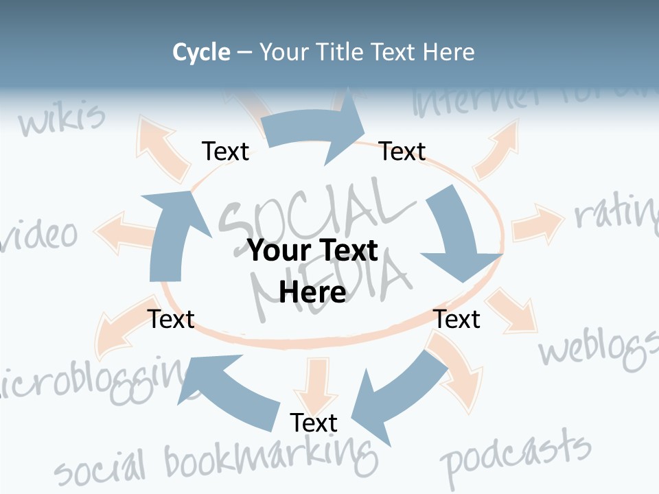White Women Hold PowerPoint Template