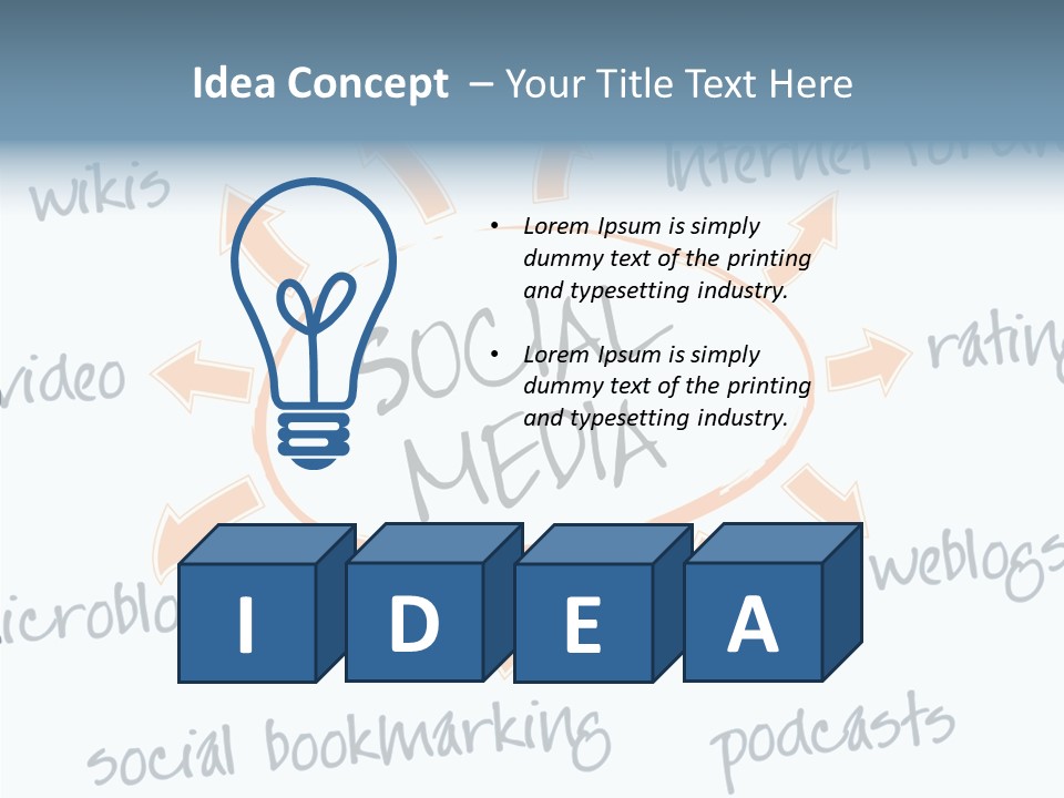 White Women Hold PowerPoint Template