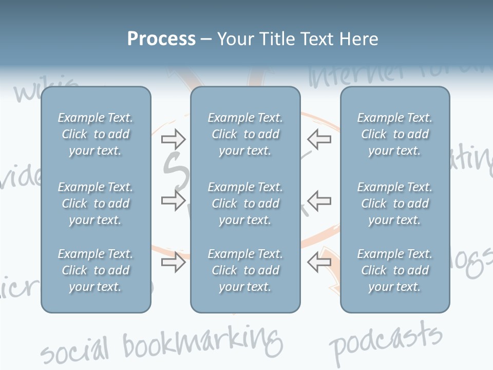 White Women Hold PowerPoint Template