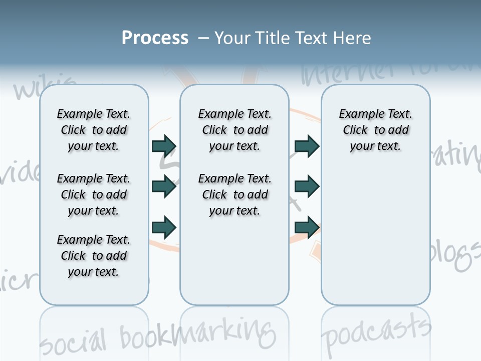 White Women Hold PowerPoint Template