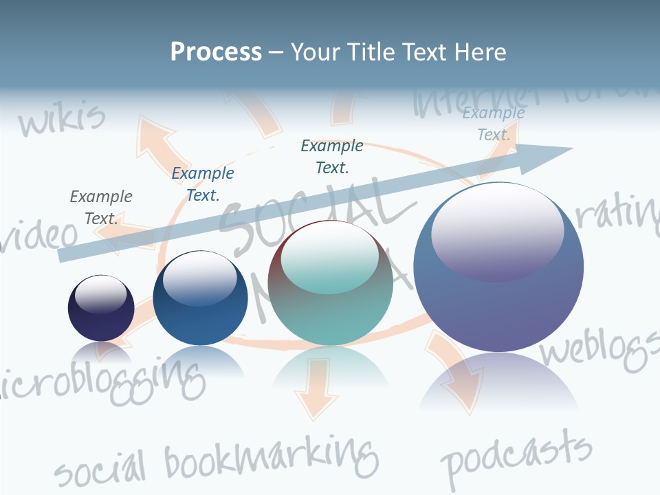 White Women Hold PowerPoint Template