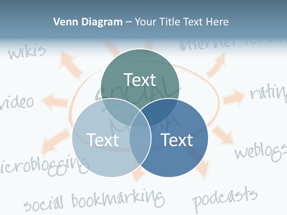 White Women Hold PowerPoint Template
