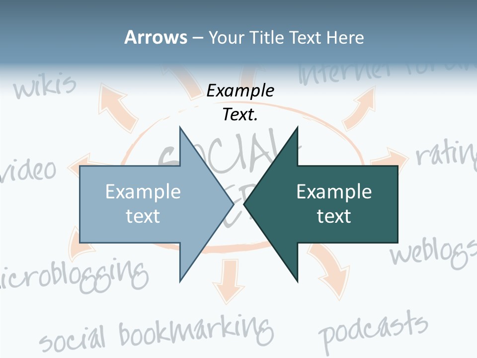 White Women Hold PowerPoint Template