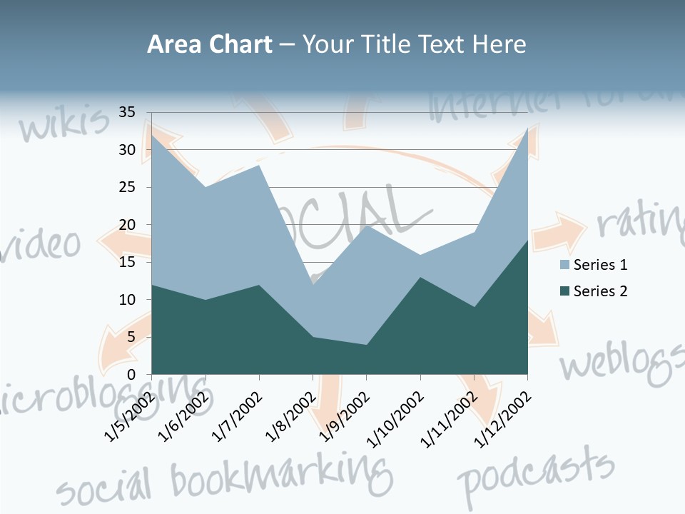 White Women Hold PowerPoint Template