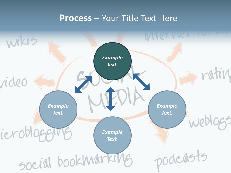 White Women Hold PowerPoint Template
