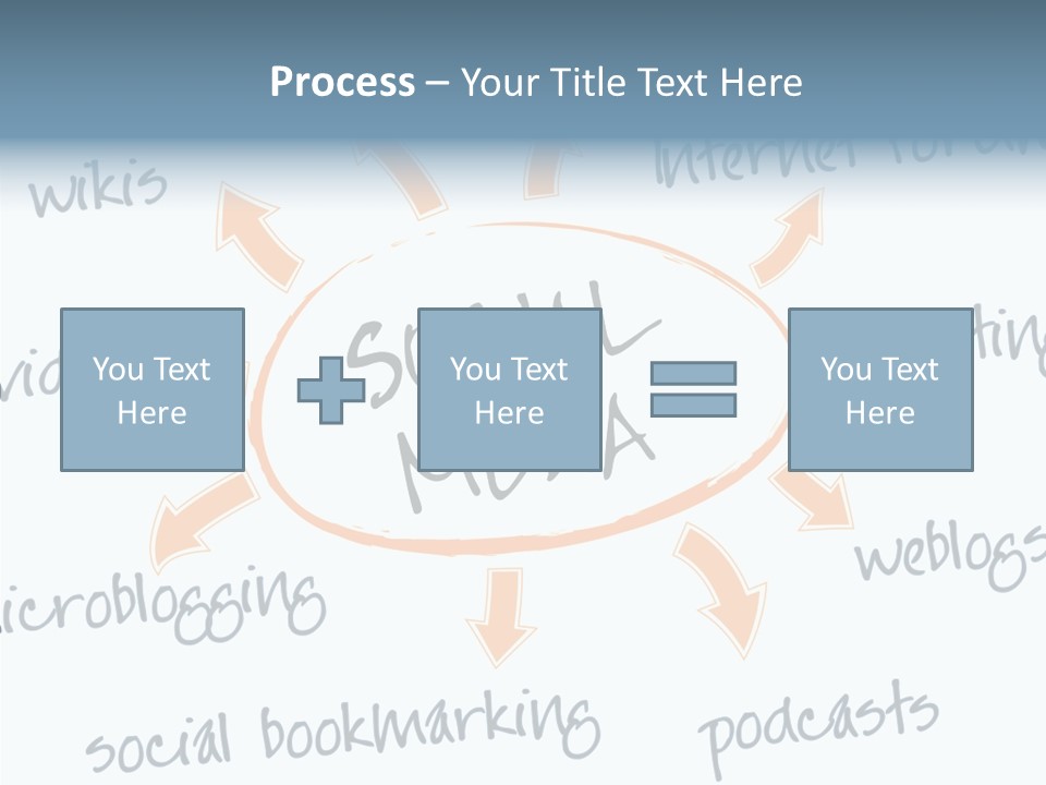 White Women Hold PowerPoint Template