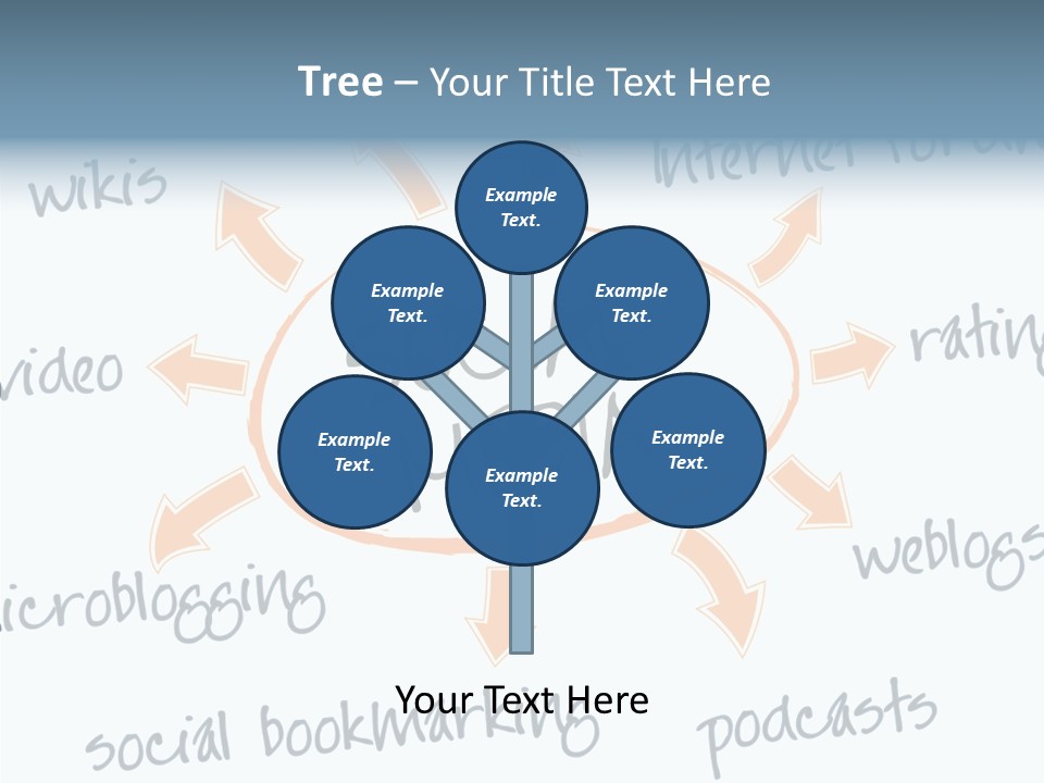 White Women Hold PowerPoint Template