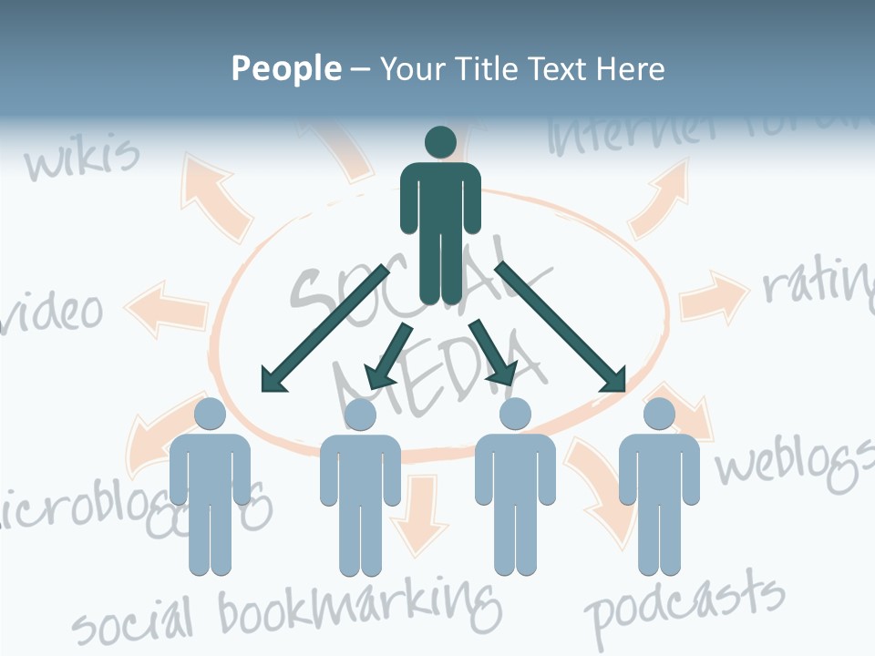 White Women Hold PowerPoint Template