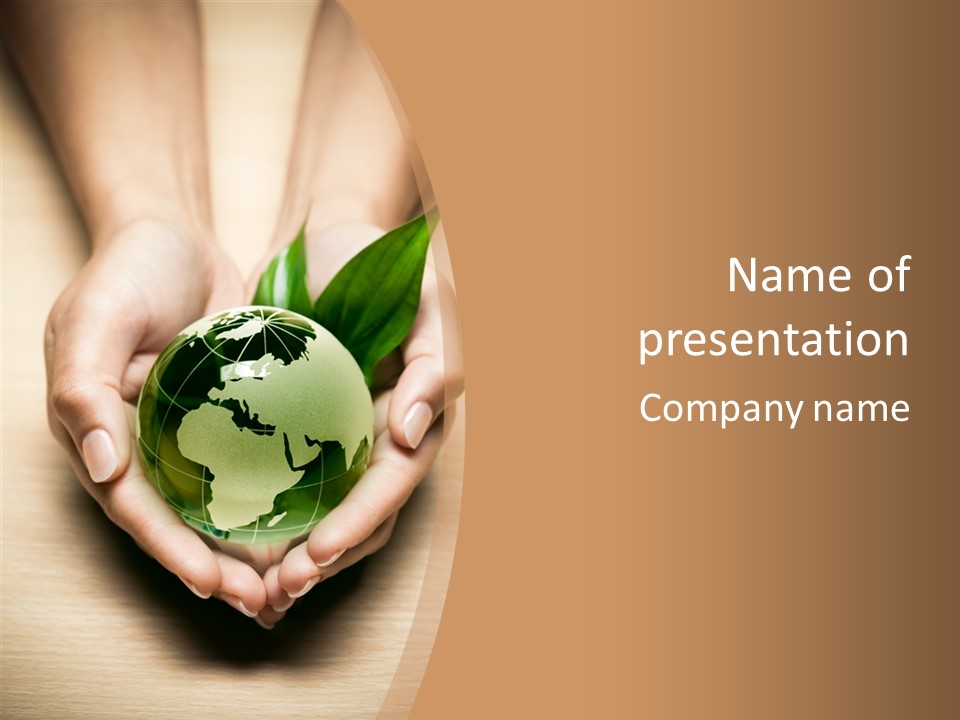 Touching  Two PowerPoint Template