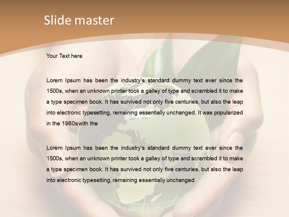 Touching  Two PowerPoint Template