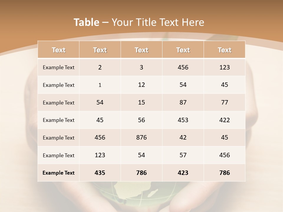 Touching  Two PowerPoint Template