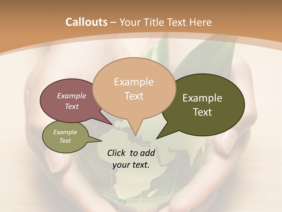 Touching  Two PowerPoint Template