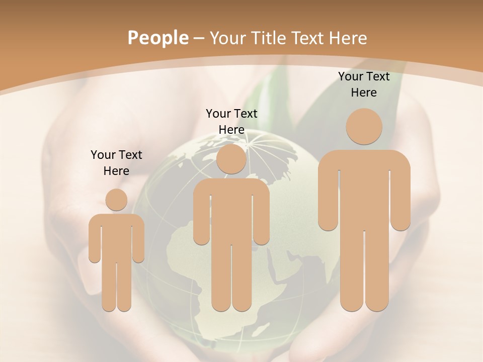 Touching  Two PowerPoint Template