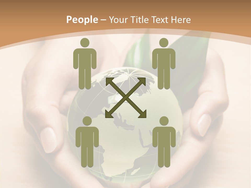 Touching  Two PowerPoint Template