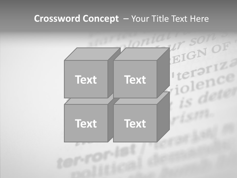 Senior  Grandmother Holding Hands PowerPoint Template