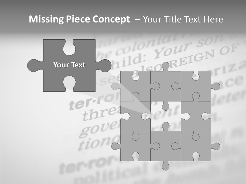 Senior  Grandmother Holding Hands PowerPoint Template