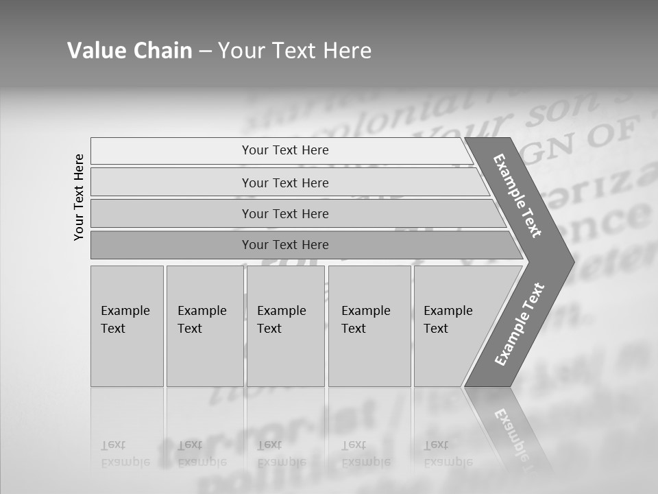Senior  Grandmother Holding Hands PowerPoint Template