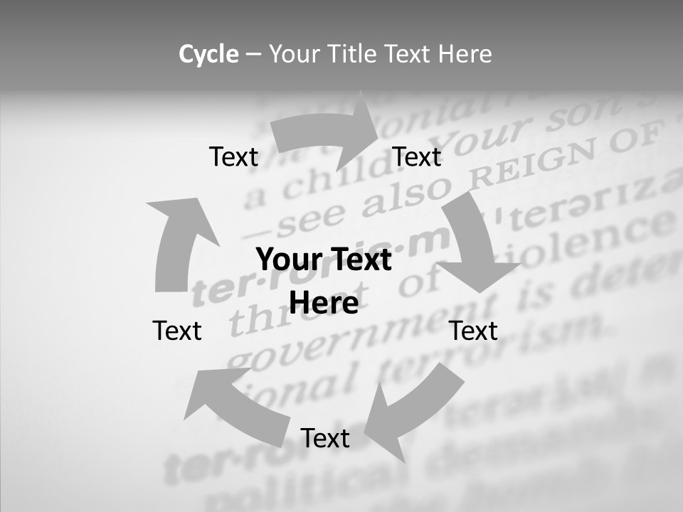 Senior  Grandmother Holding Hands PowerPoint Template