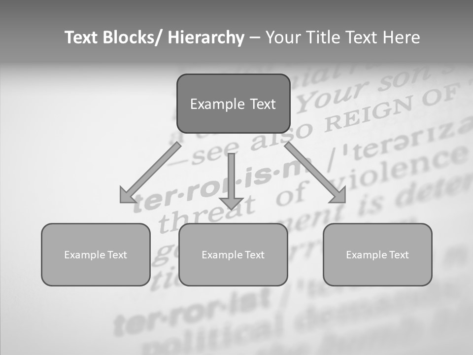 Senior  Grandmother Holding Hands PowerPoint Template