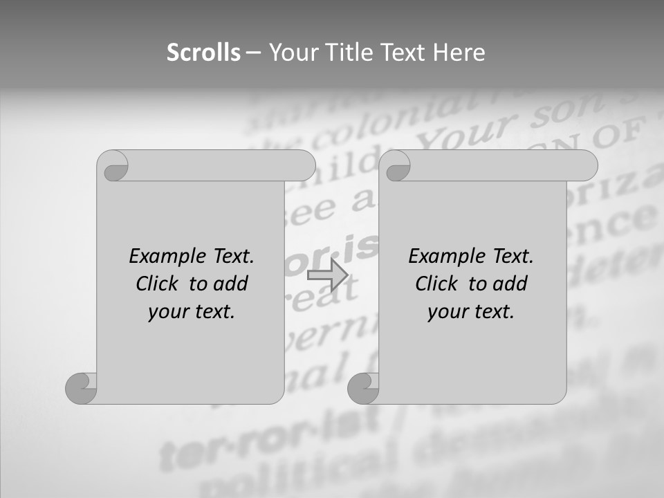 Senior  Grandmother Holding Hands PowerPoint Template