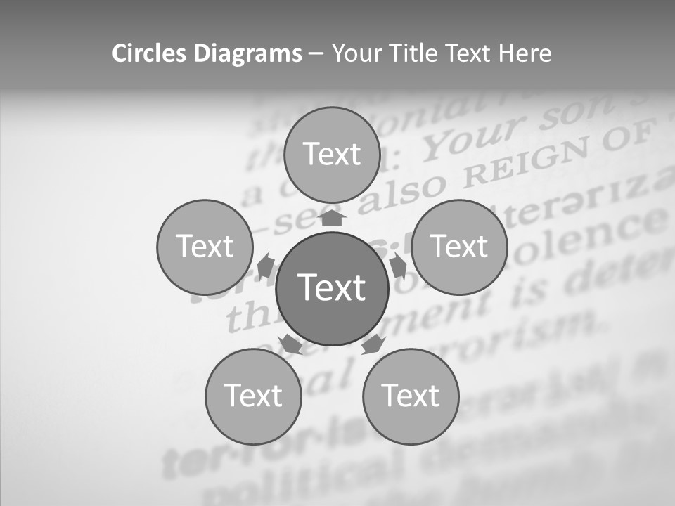 Senior  Grandmother Holding Hands PowerPoint Template