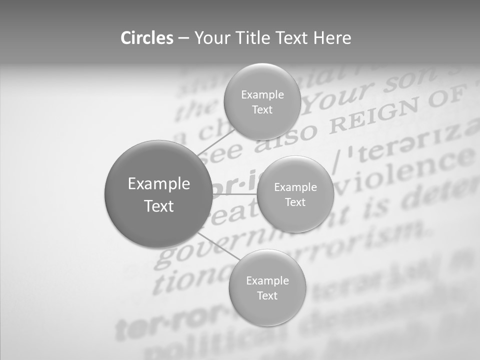 Senior  Grandmother Holding Hands PowerPoint Template