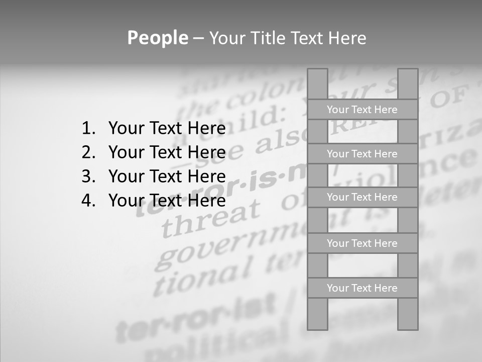 Senior  Grandmother Holding Hands PowerPoint Template